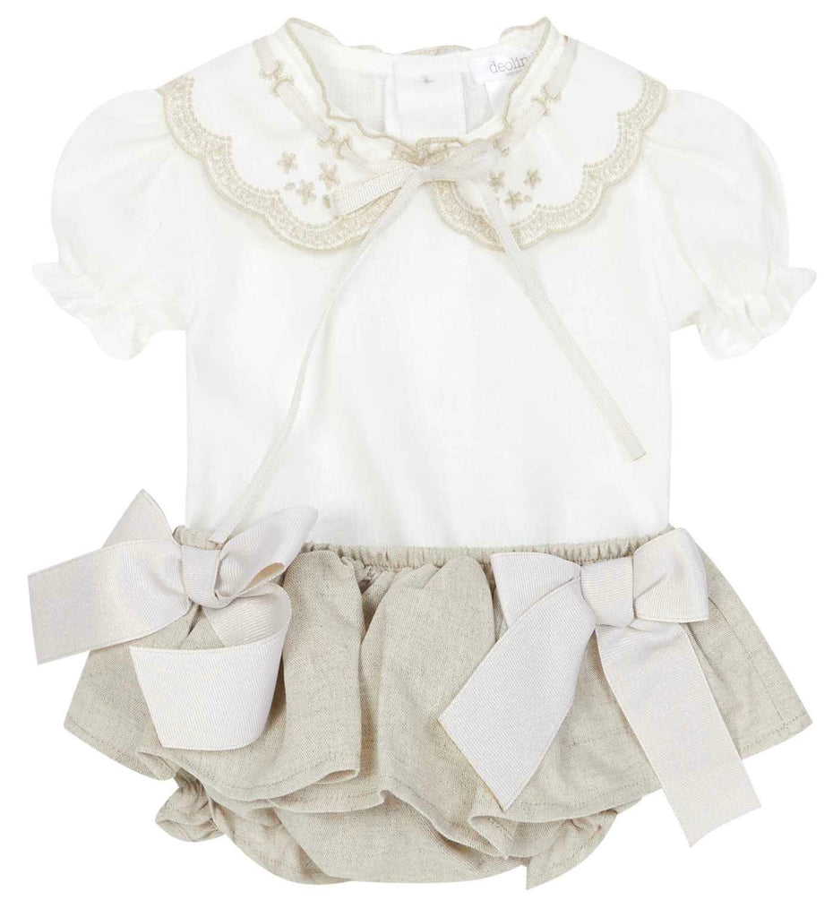 Frilly Knickers / jam pants / nappy covers with Lemon Yellow Bow